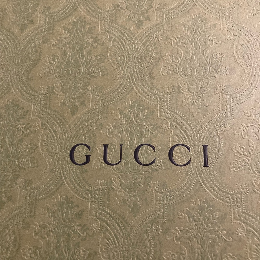 Gucci Pink and Cream Marble Mules - Picture 4 of 4